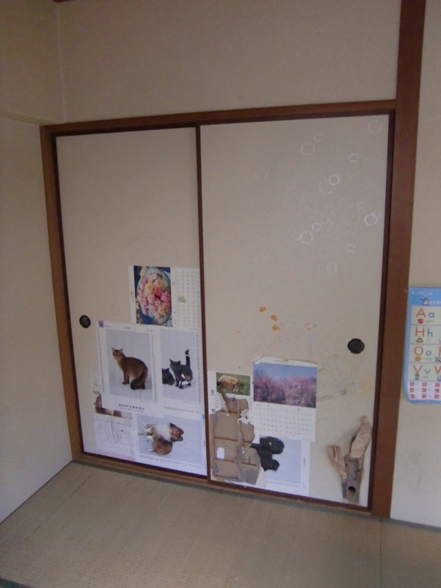 リフォーム兵庫県尼崎市　内装リフォーム（クロス張替・壁紙張替・クッションフロアー張替）和室から洋室へ